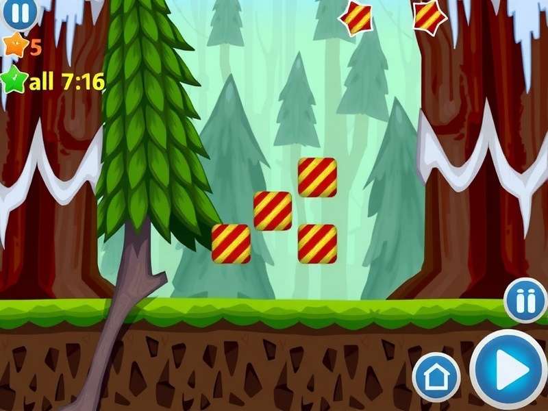 Cinnamon Forest Dash Gameplay Screenshot Cinnamon Forest Dash Gameplay Screenshot